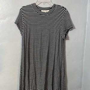 Casual dress | black/white | size M